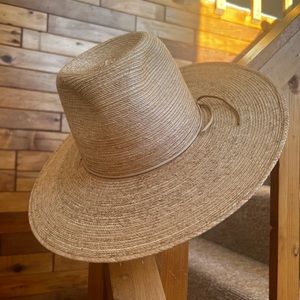 Palm Leaf Weatherford by Sing Hat Company in Jackson, WY || size 7&1/4 (58)